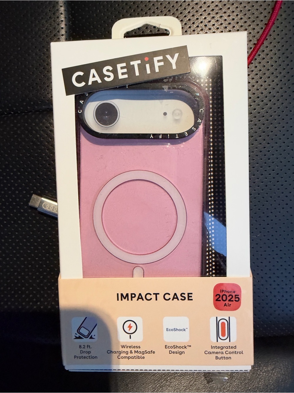 Casetify Pink MagSafe Impact Case for iPhone 2025 Air